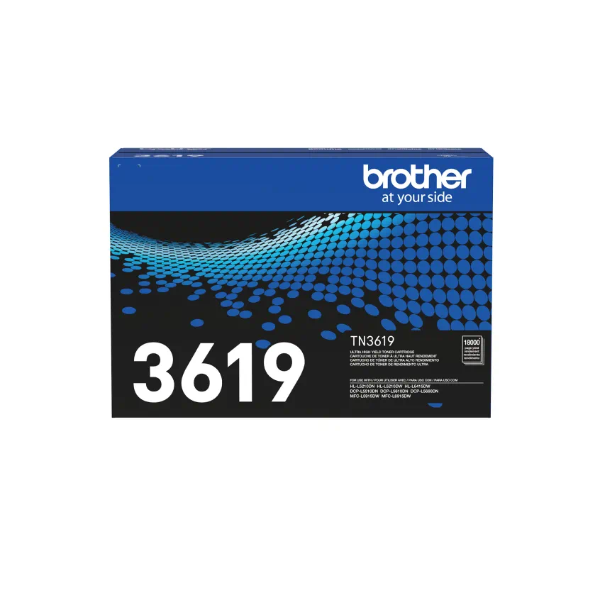 022_TN3619 TONER BROTHER TN-3619 NEGRO - Imagen 1