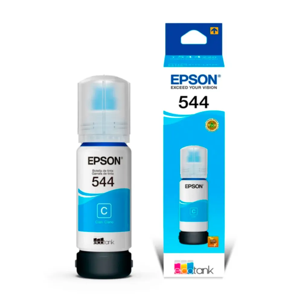 10017532 Tinta Epson T544220-AL Cyan - Imagen 1