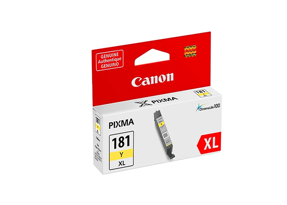 4200cf_9c792825be334e2ca8c26da4115064ca~mv2 Tinta Canon CLI-181XL Yellow - Imagen 1