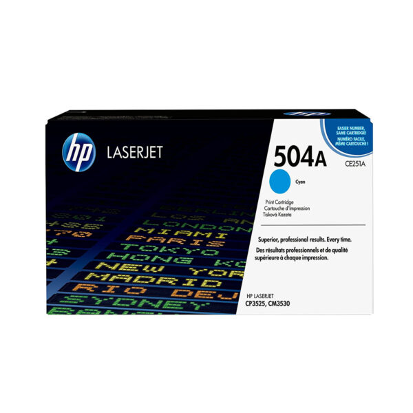 TONER HP 504A CE251A