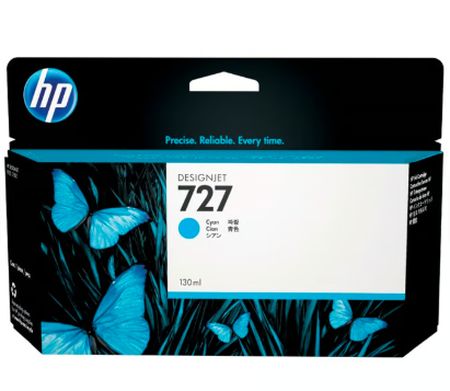 Captura de pantalla 2025-01-15 171815 TINTA HP B3P19A 727A - CYAN - Imagen 1