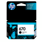 TINTA HP CZ113AL 670 - COLOR NEGRO
