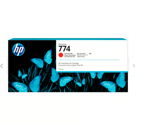 Captura de pantalla 2025-01-16 124018 TINTA HP P2W02A 774 - CHROMATIC COLOR ROJO - Imagen 1