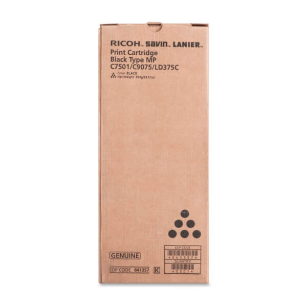 TONER RICOH 841357 BLACK MP C7501, LD375C