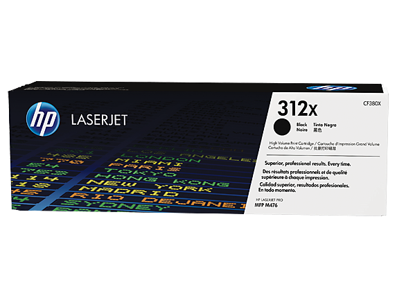 TONER-HP-CF380X TONER HP 312X (CF380X) - Imagen 1