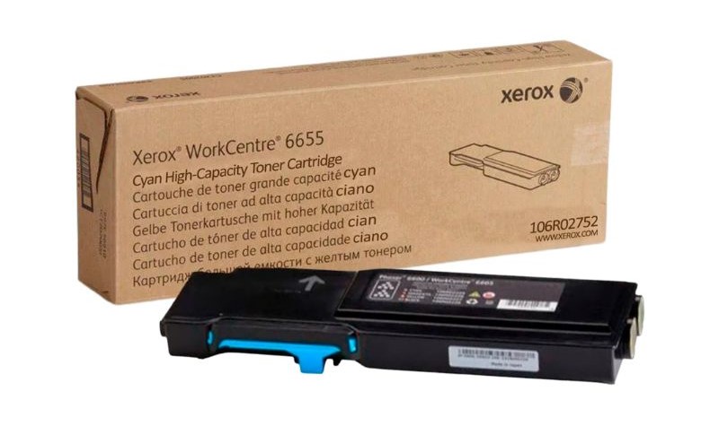 XEROX 106R02752 CYAN - 5 TONER XEROX 106R02752 CYAN - Imagen 1
