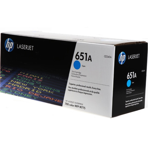 ce341a TONER HP 651A (CE341A) - Imagen 1