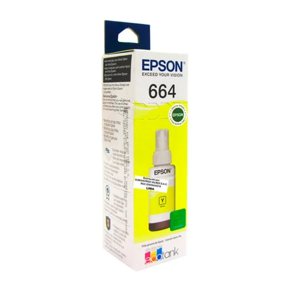 Tinta Epson T664420-AL Yellow