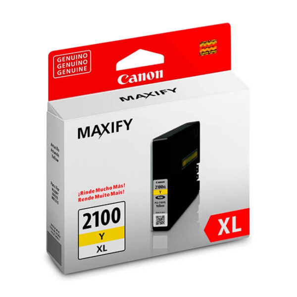 Tinta Canon PGI-2100XL Yellow
