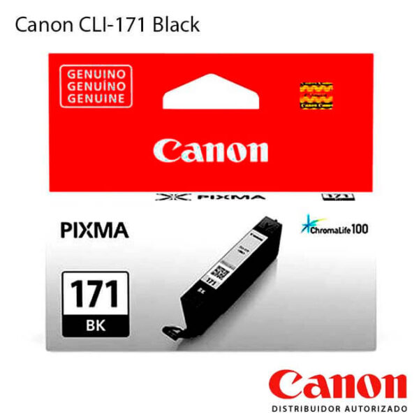 Tinta Canon CLI-171 Negro