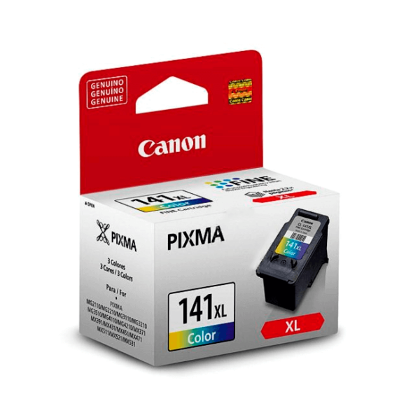 Tinta Canon CL-141XL Tricolor