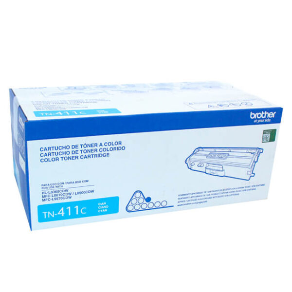 TONER BROTHER TN-411C CYAN