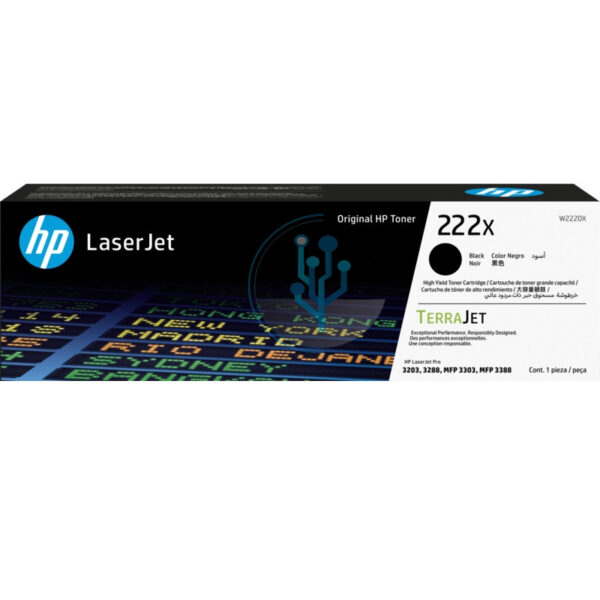 TONER HP 222X (W2220X)